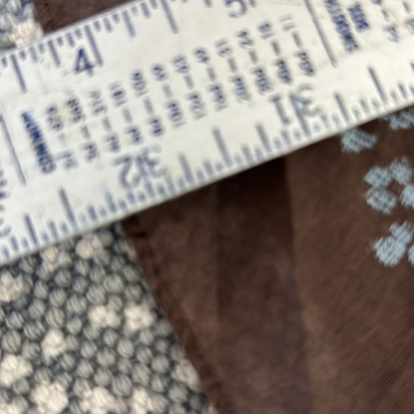 Anthropologie Strapless with Gold Sash tie. Beautiful Size 2 - Picture 8 of 9